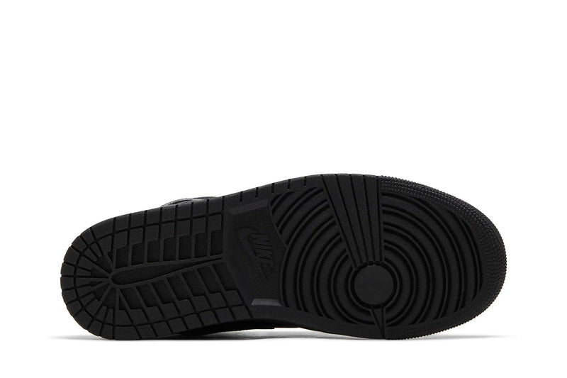 Air Jordan 1 Mid 'Triple Black' 2022 – All-Black AJ1 Mid with Tonal Precision & All-Day Rotation Authority