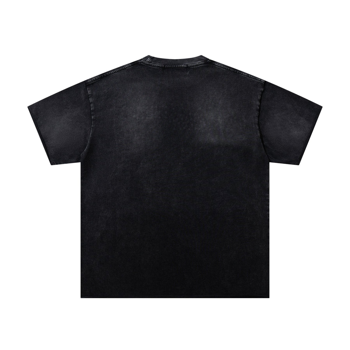 MAJESTIK Washed Black Rhinestone Graphic Short-Sleeve T-Shirt