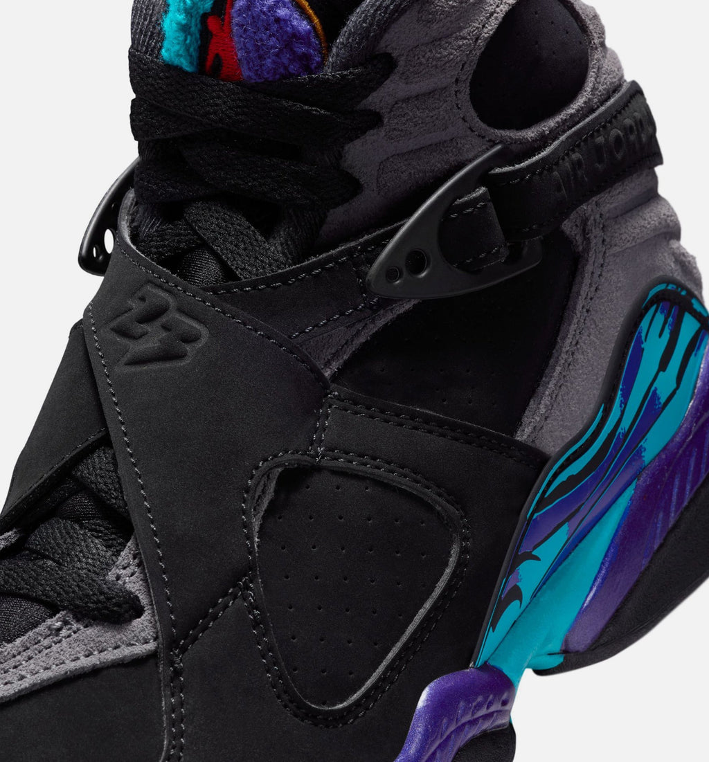 Air Jordan 8 Retro “Aqua” Grade School Lifestyle Shoes (GS)